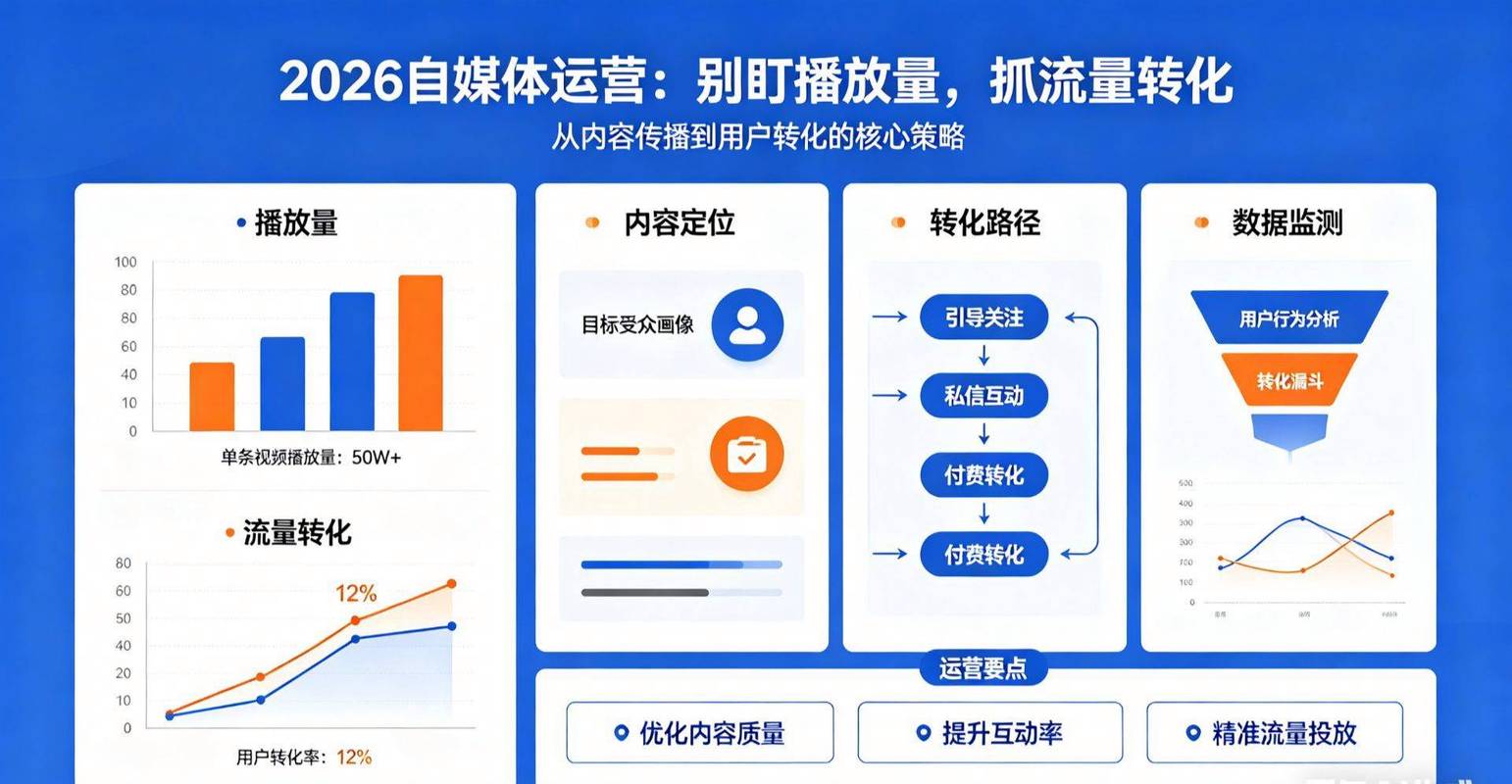 小平台,大流量,自媒体作者的高效运营指南