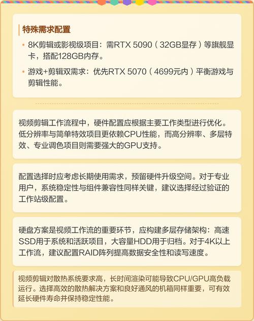 制作视频的硬件配置，你必须知道的