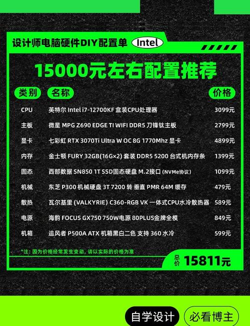台式电脑高端配置指南,从选择到优化