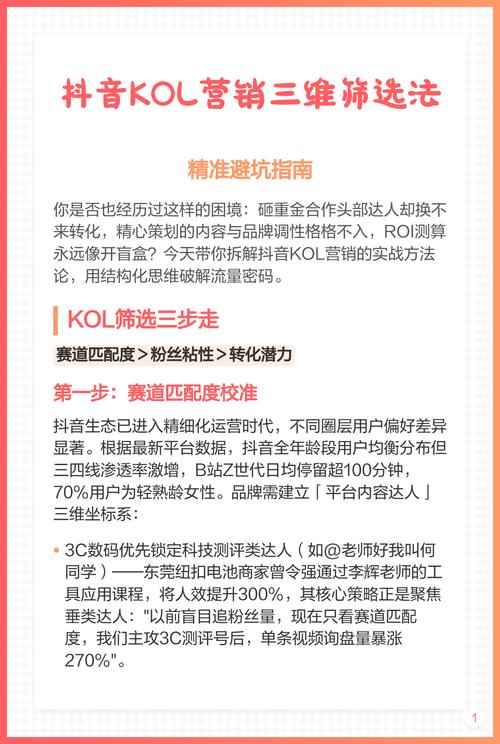如何在抖音快速实现KOL代刷