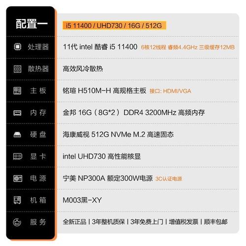 台式电脑i5配置指南