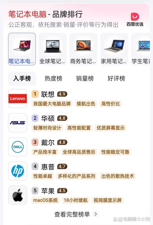 电脑品牌与触控电脑推荐指南