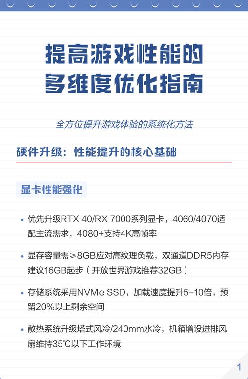 提升游戏性能的步骤指南