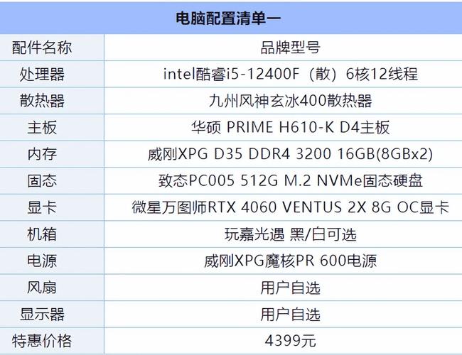 台式电脑,i5配置指南