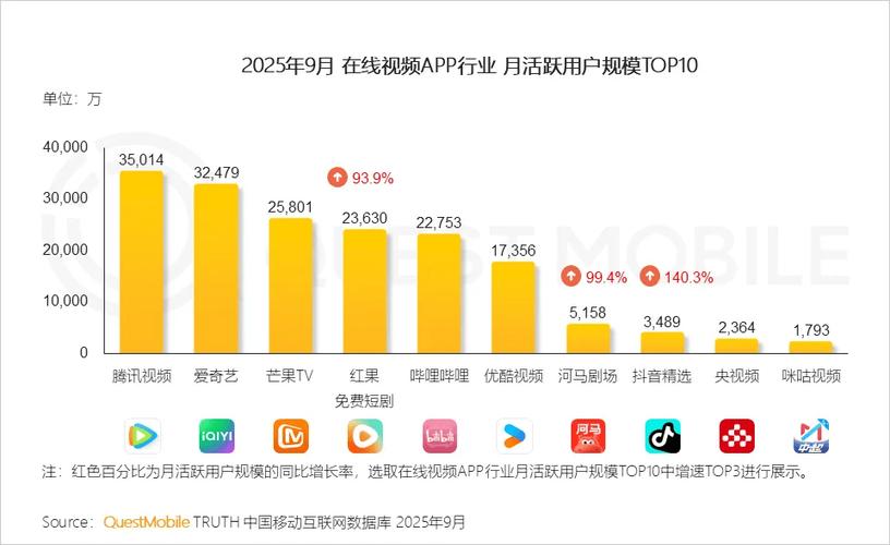 短视频领域的流量增长