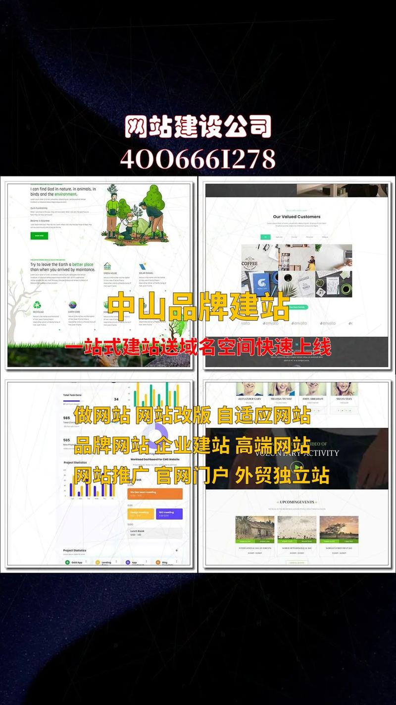 中山低价建站，技术在手，创意自成