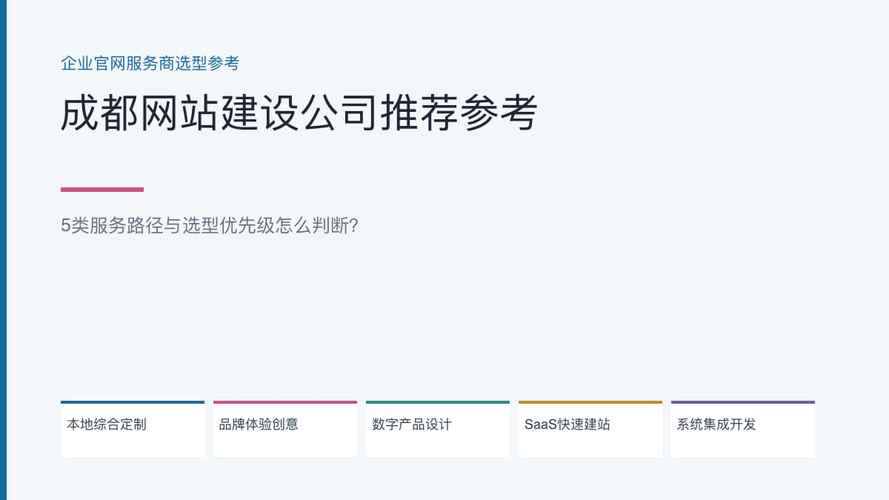 成都网站建设企业推荐