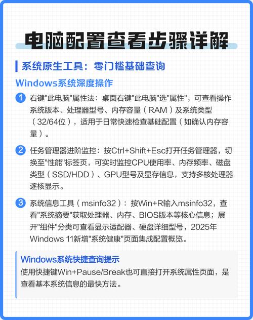 如何查看电脑配置参数