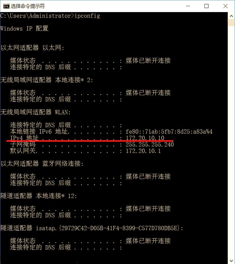 如何获取自己的电脑IP地址?