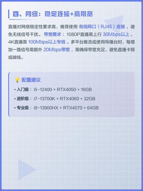 网络主播电脑配置指南,让直播更高效!