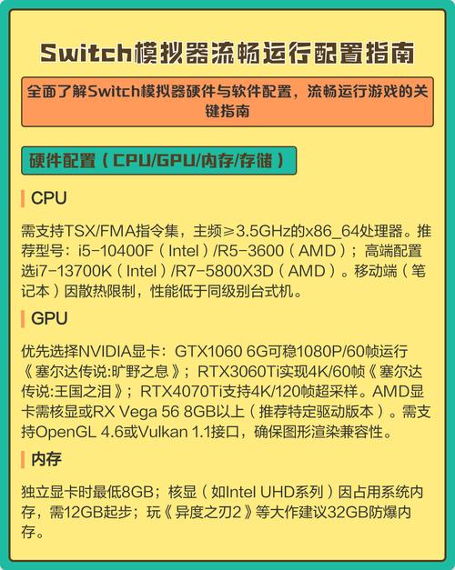 游戏配置指南，让游戏更流畅