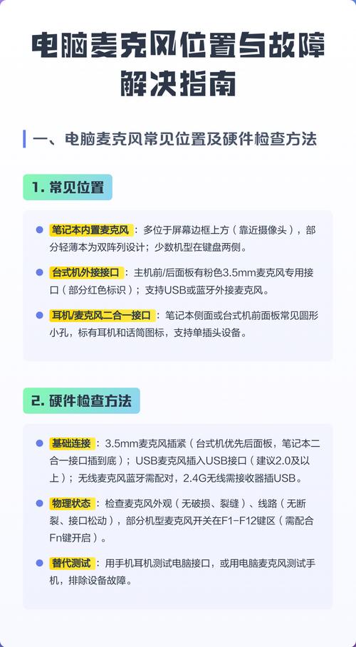 电脑声音问题的解决指南,提升设备的使用体验