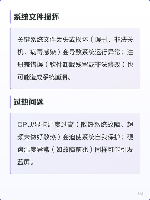 一、电脑蓝屏的常见原因