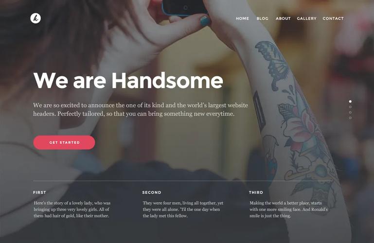 打造专业 yet user-friendly website