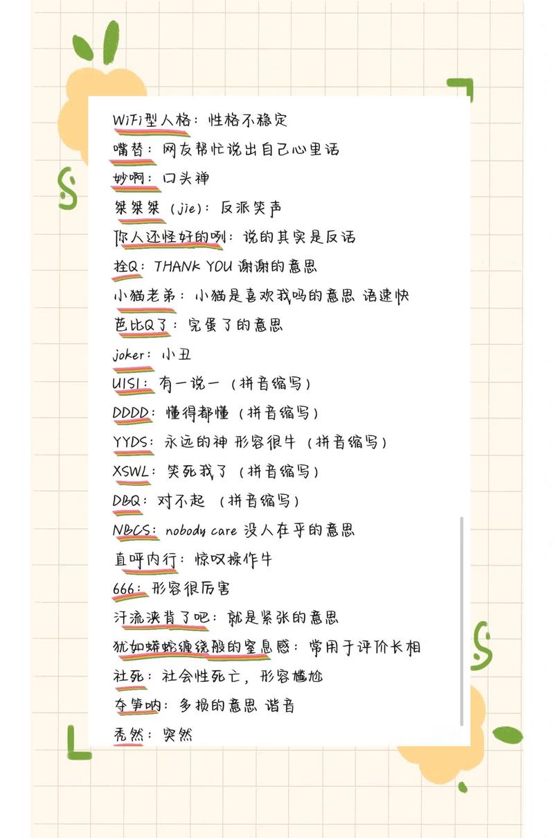 从普通词汇到网络语,文盲的网络用语之源