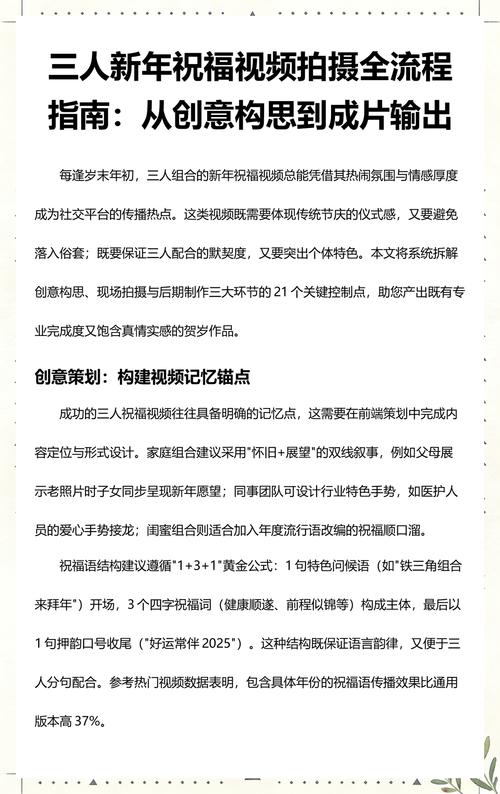一、创意构思是视频制作的前提