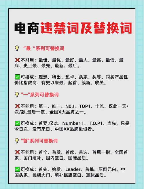 网络推广禁词,如何避免,避免,避免!