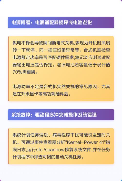 电脑关机没反应，常见问题及解决方案指南