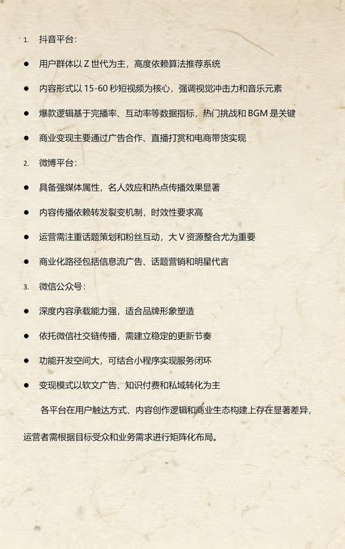 一、抖音平台的现状与特点