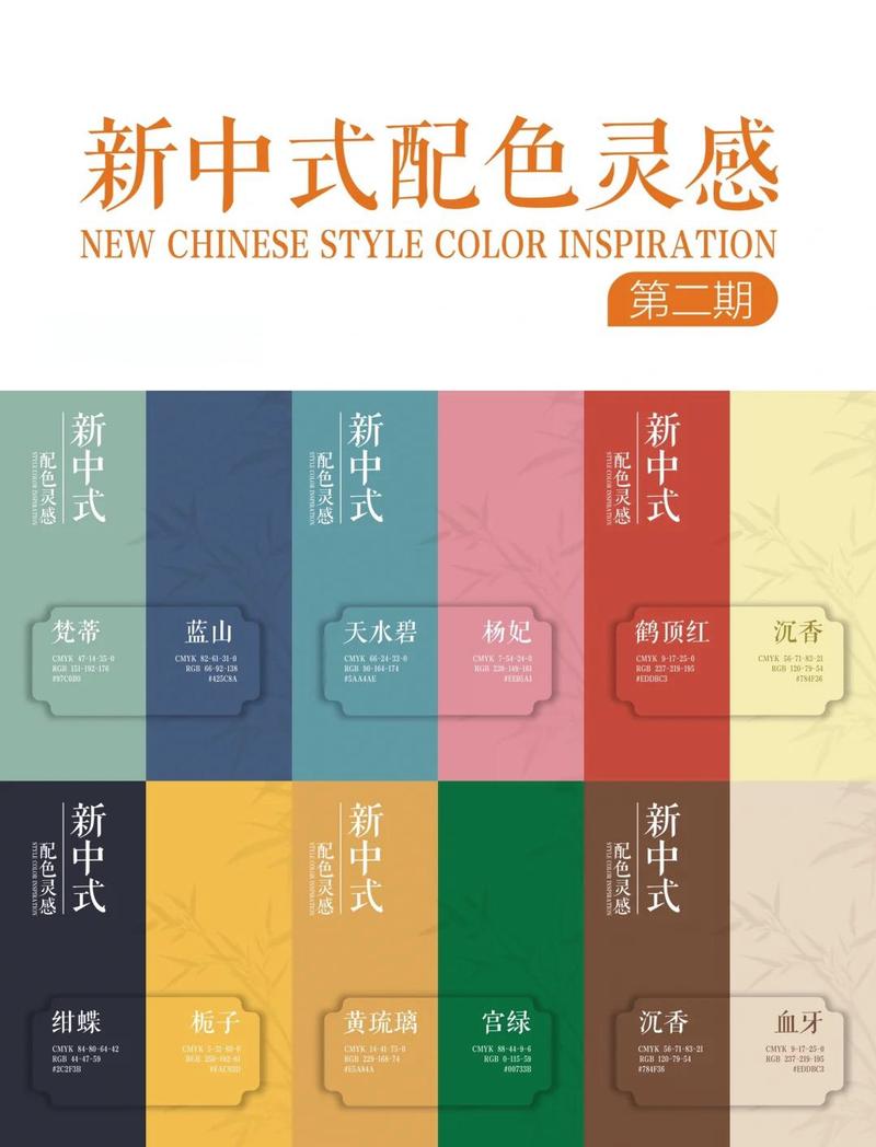 配色方案，让你的中配完美呈现！