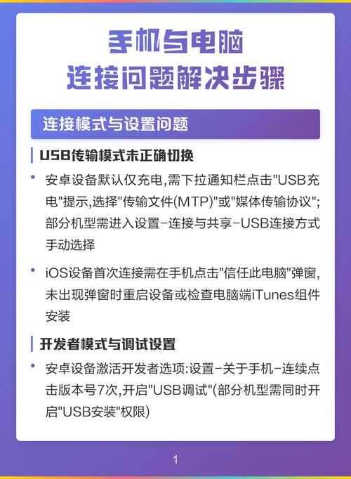 让手机连接电脑成功，解决连接问题