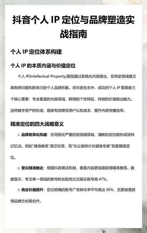 品牌定位与内容策略,打造抖音业务博客